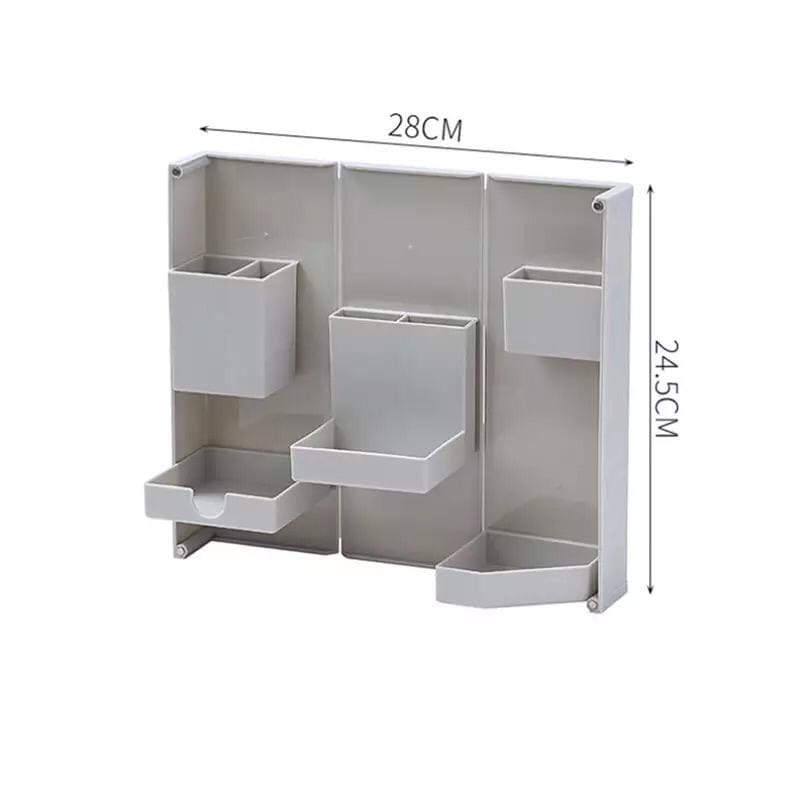 Multifunctional Collapsible Desktop pen holder, Magnetic Opening Closing Plastic Pen Case, Creative Multifunction Magnet Switch Pen Holder, Plastic Stationary and Cosmetic Organizer Multifunctional Collapsible Desktop pen holder, Magnetic Opening Closing Plastic Pen Case, Creative Multifunction Magnet Switch Pen Holder, Plastic Stationary and Cosmetic Organizer